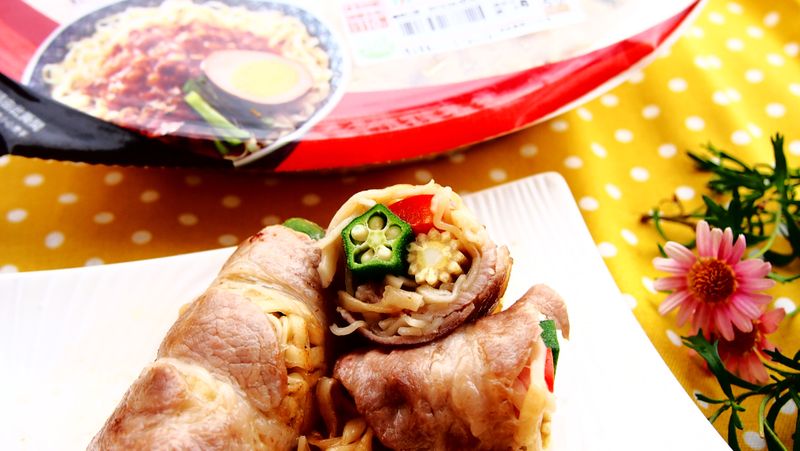 時蔬意麵肉捲兒-小七古早味大變身