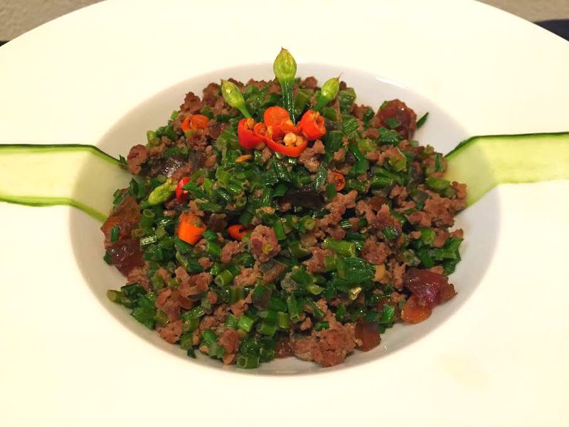 椒麻蒼蠅頭 [愛琳加鄉味]