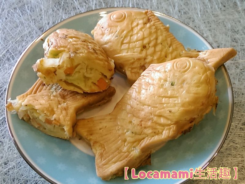 蔬菜鯛魚燒