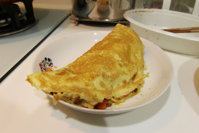 蛋包炸醬麵【小七古早味大變身】