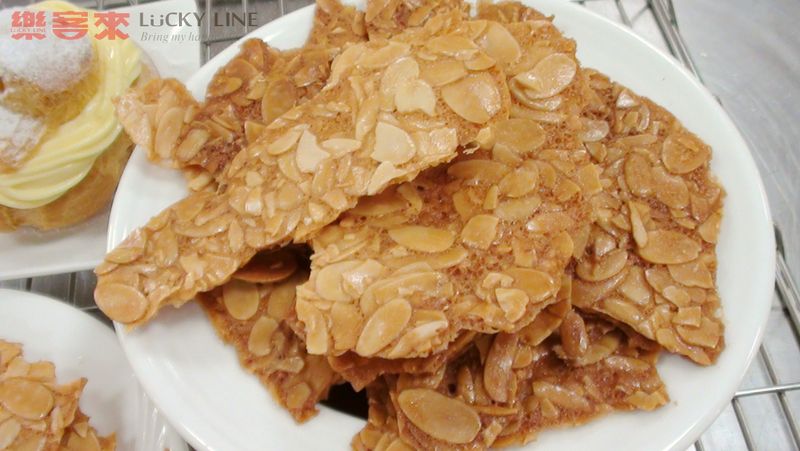 【樂客來】最愛法式甜點～杏仁瓦片