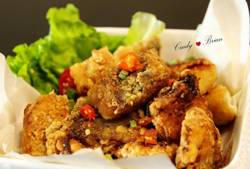 鹽酥蒜香魚