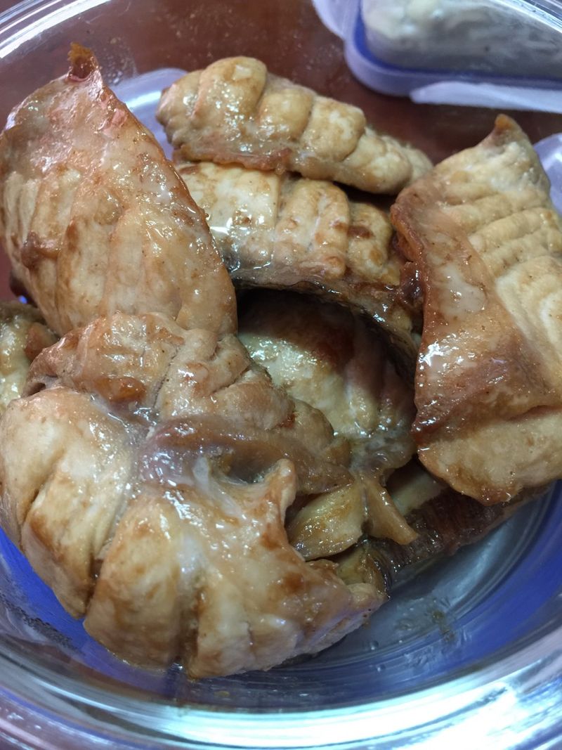 蒜炒旗魚