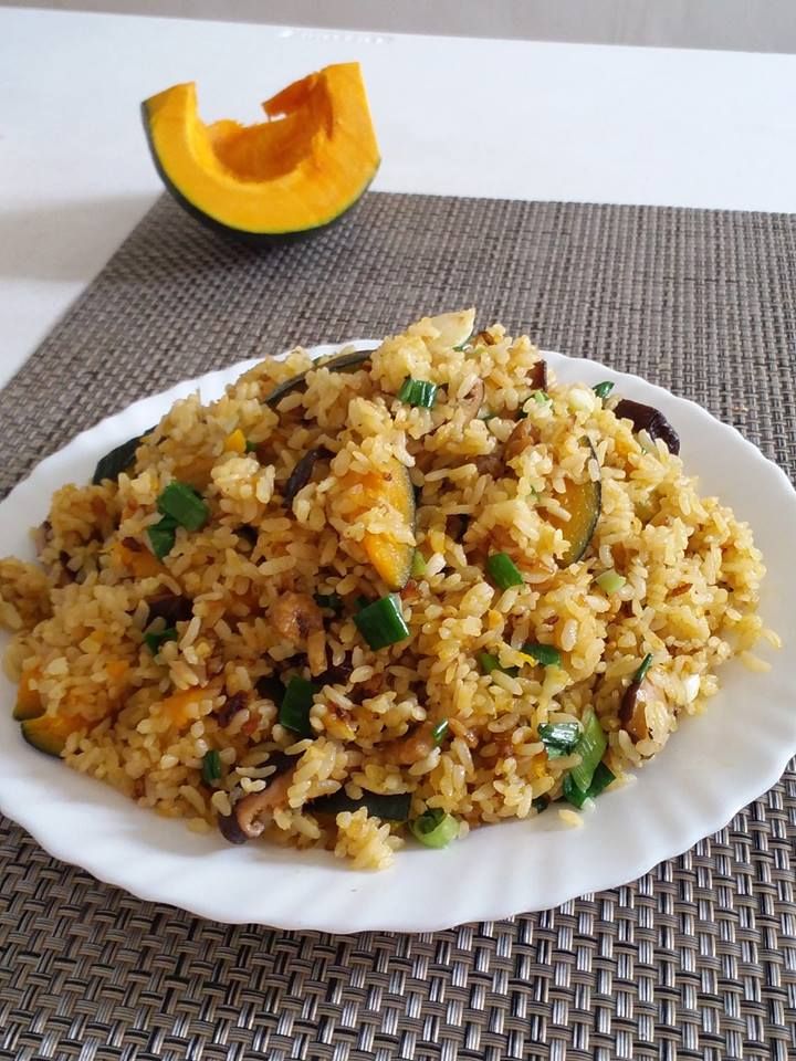 栗子南瓜悶飯