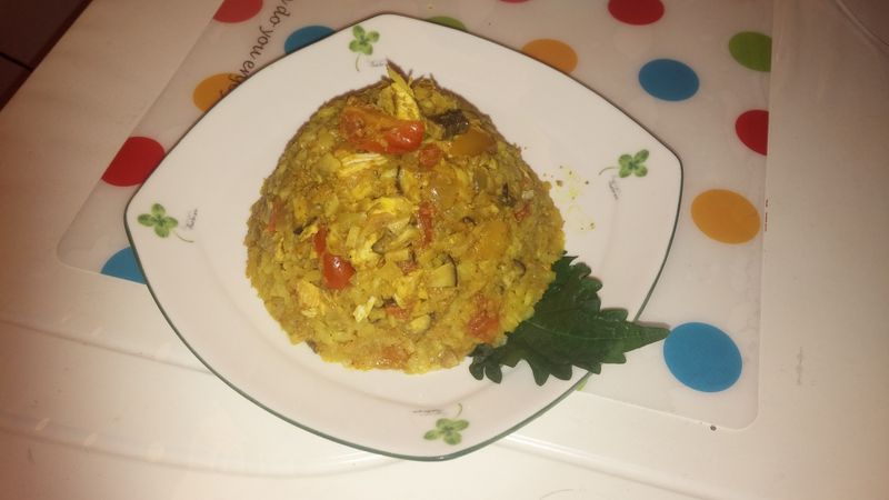 咖哩雞燉飯
