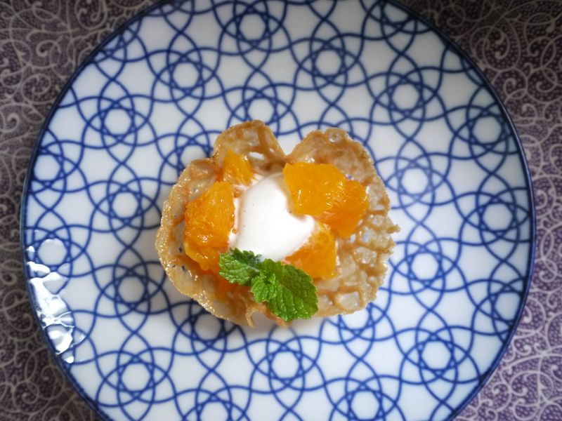 新鮮橘子片