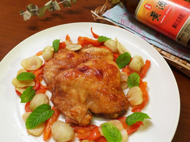 黃酒烤雞腿排【台灣菸酒x夏日食堂】