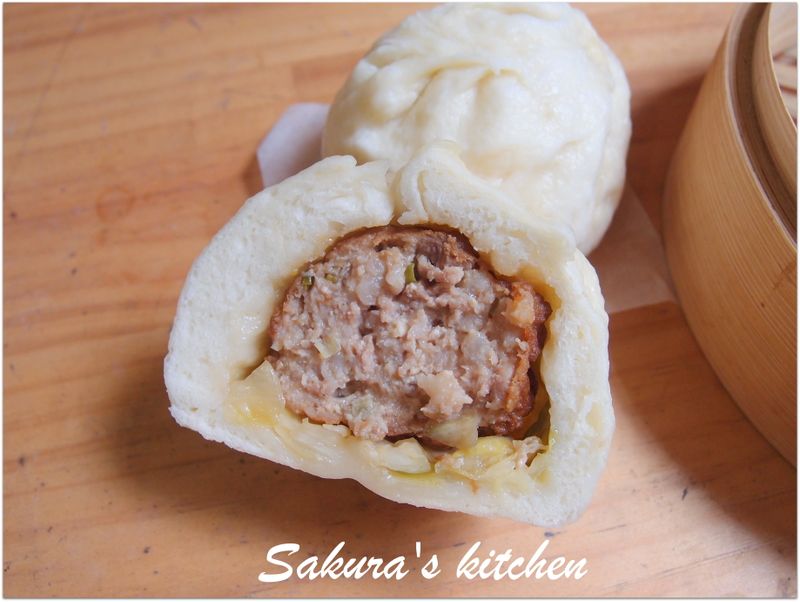 ♥我的手作名物♥ 獅子頭肉包
