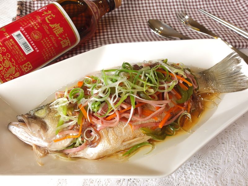 花雕彩絲鮮魚【台灣菸酒x夏日食堂】