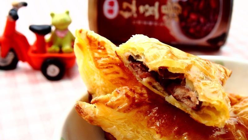 紫米紅豆起酥派「泰山紫米紅豆」