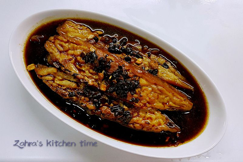 蔭豆鼓滷苦瓜
