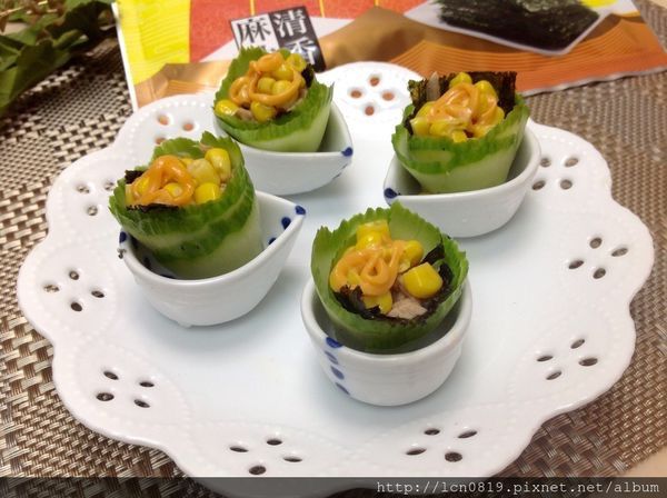 鮪魚黃瓜捲