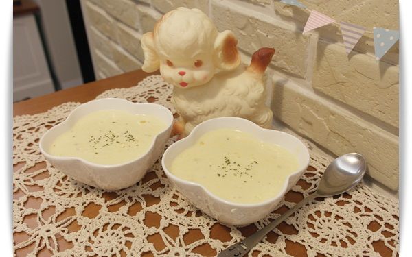 用吐司做"玉米濃湯"~你濃我濃,超香濃!