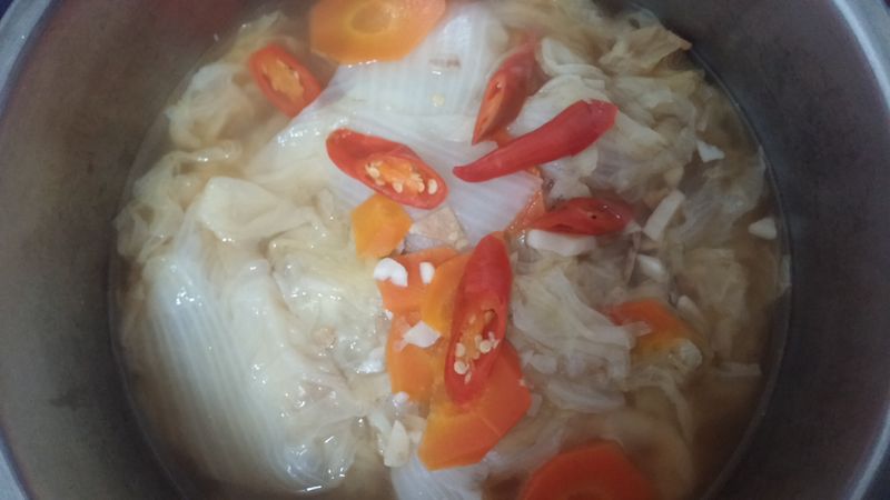 懶人電鍋滷白菜