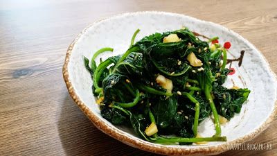 炒芝麻葉깻잎볶음