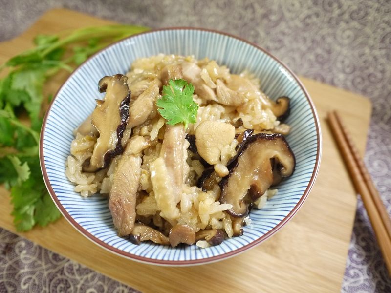 超簡單油飯