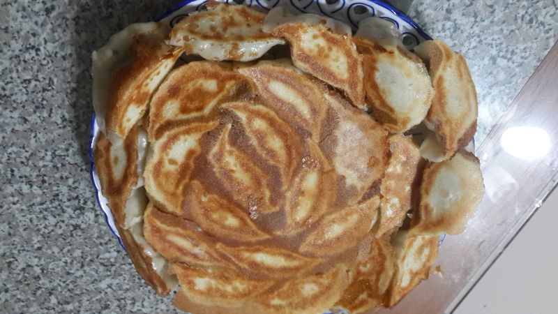 韭菜鮮肉黃金煎餃