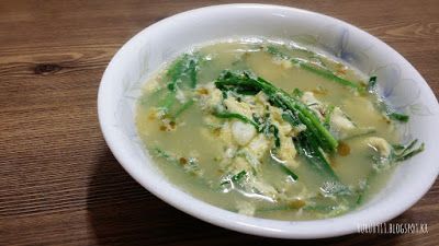 韭菜蛋花湯부추달걀국