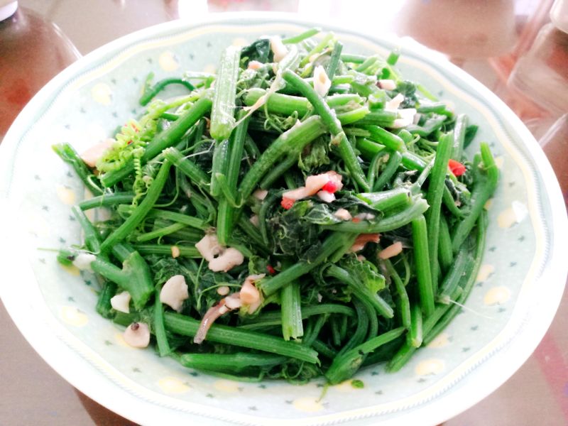 炒龍鬚菜