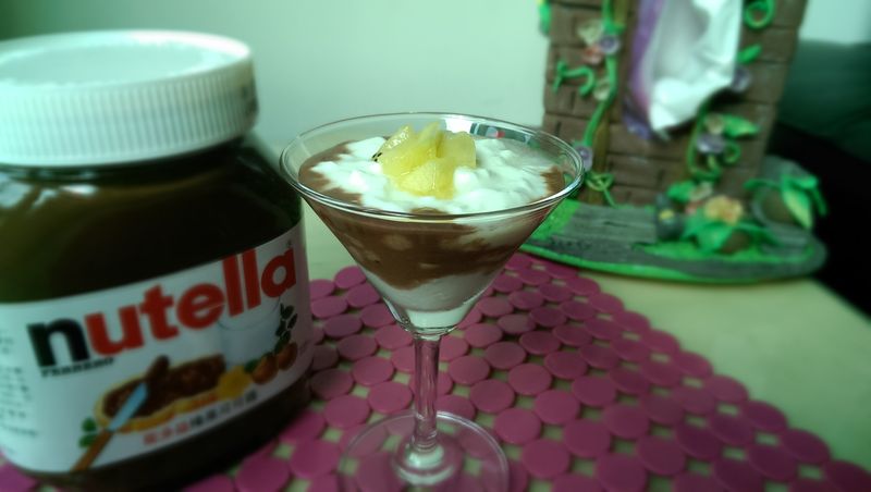 香濃Nutella巧克力優格