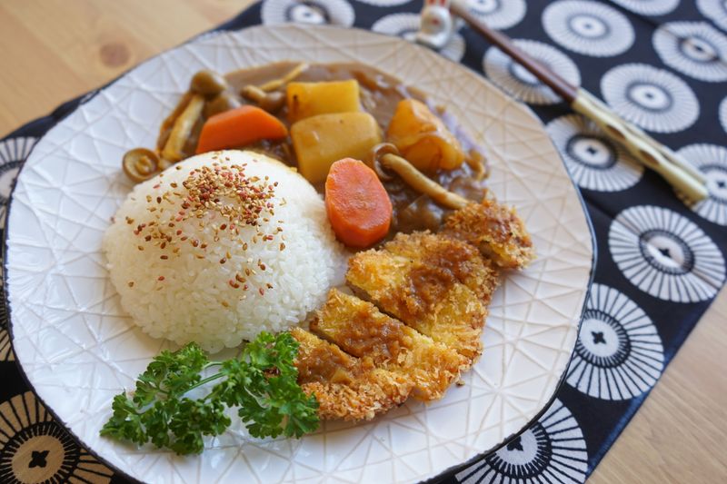 咖哩豬排飯