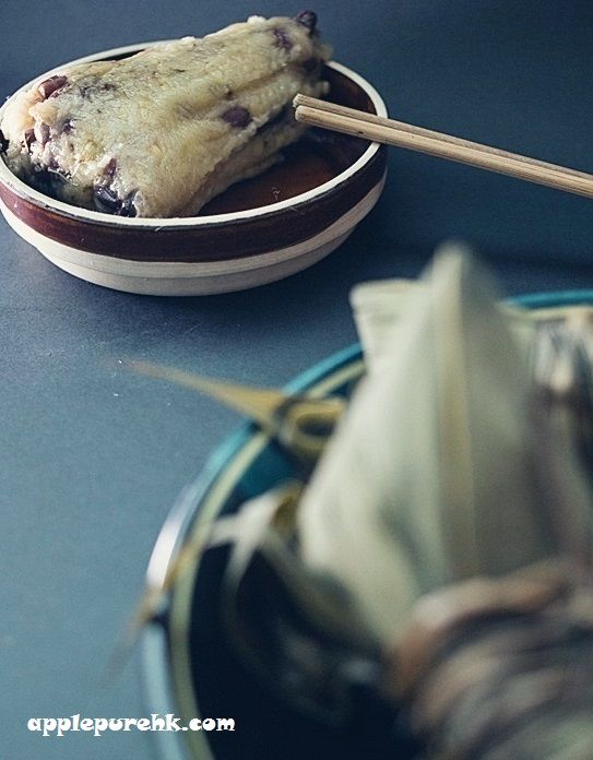 桂花紅豆糭