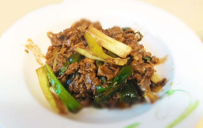 家常蔥爆牛肉
