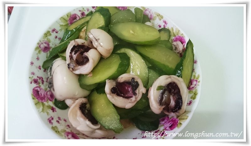 【澎湖龍順海味】小黃瓜炒花枝