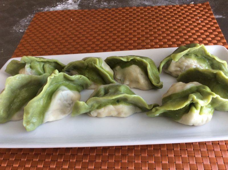 翠玉白菜餃
