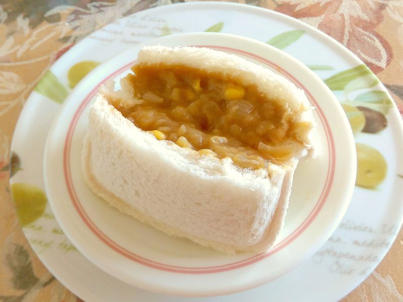 玉米咖哩馬鈴薯口袋吐司