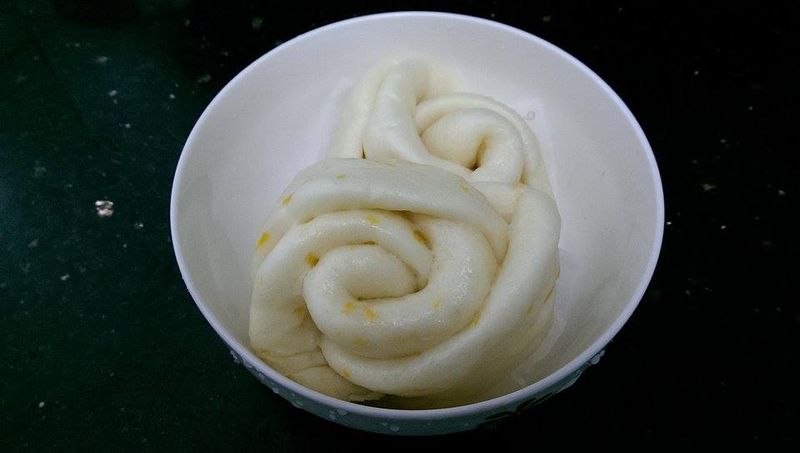 玫瑰花鮮奶饅頭