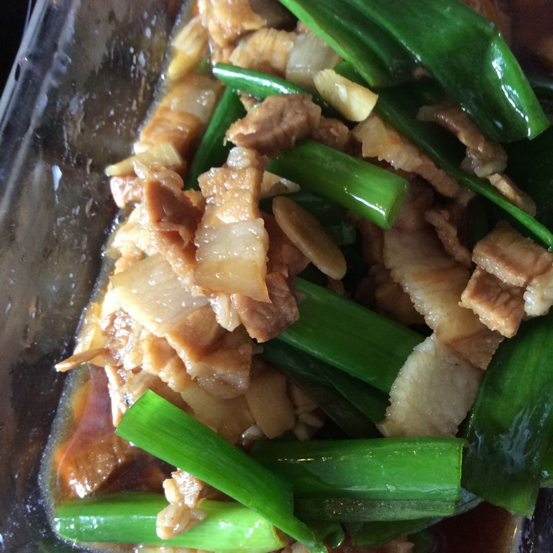 蔥爆豬肉