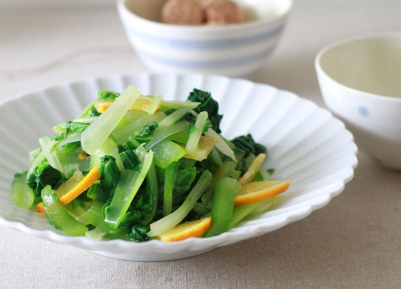 柚子胡椒漬白菜_小七食堂