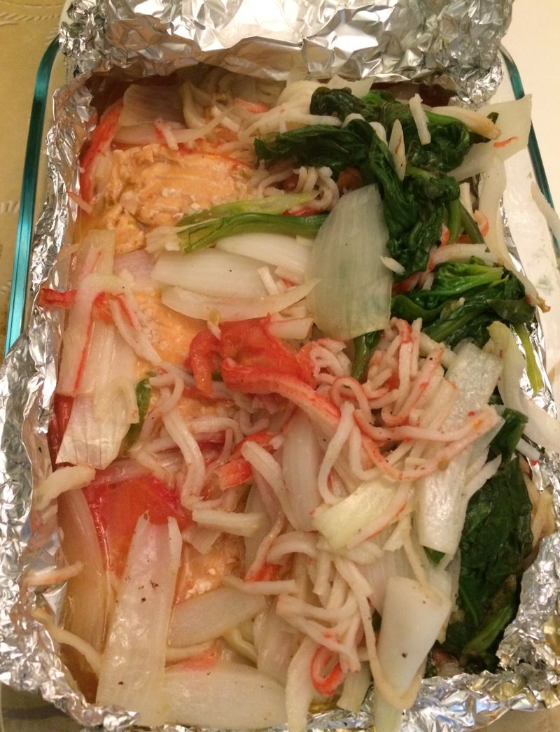 鮭魚蔬菜包