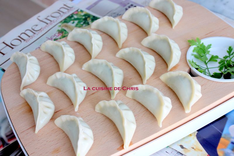 雞肉韭菜餃子
