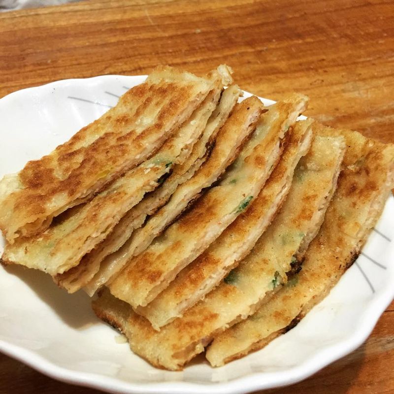 蔥蝦餅