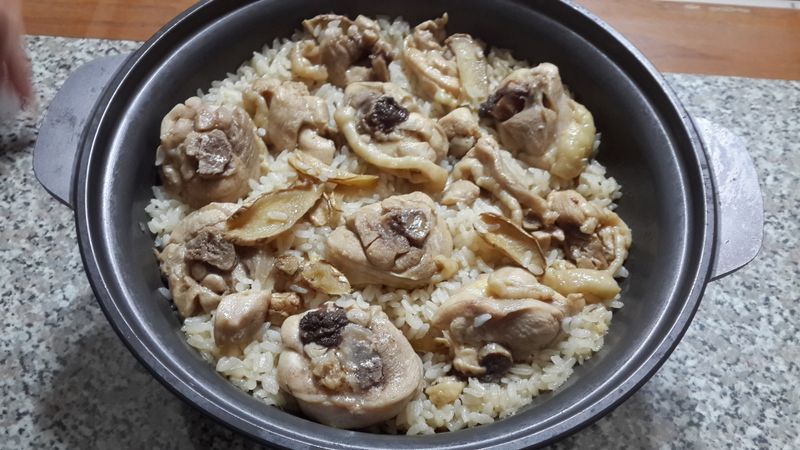 麻油雞飯
