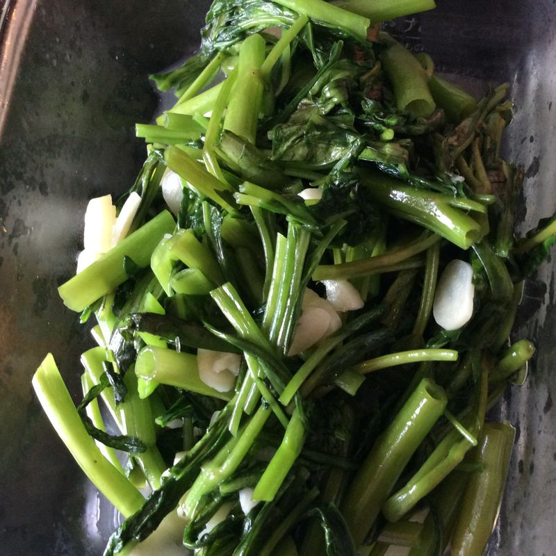 蒜炒空心菜