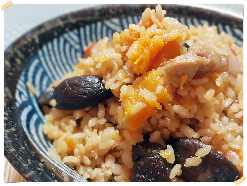 古早味南瓜炊飯