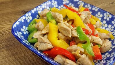 甜椒炒豬肉파프리카안심볶음