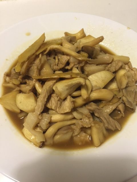 三杯杏鮑菇