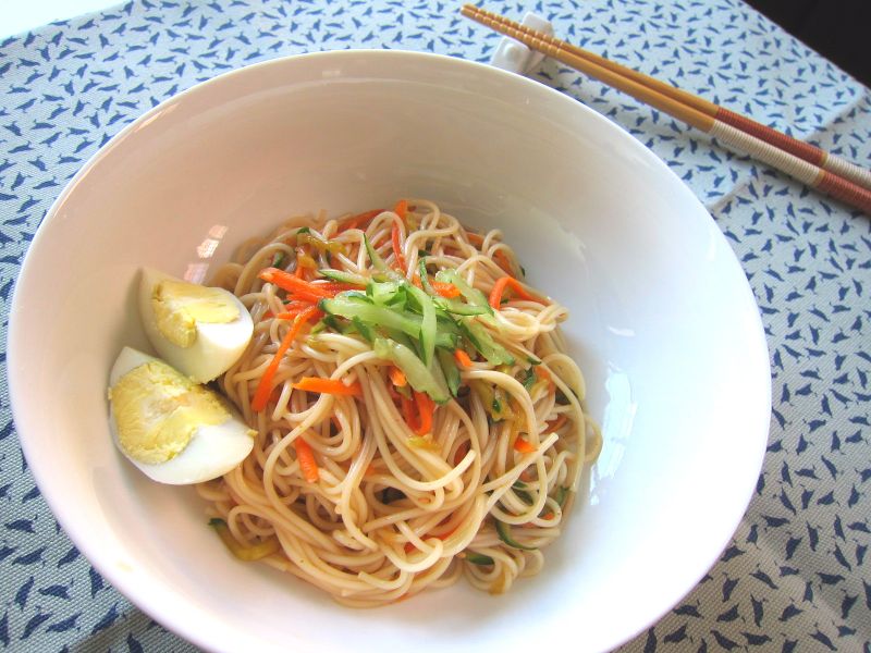 【桔香醬油】蔬菜拌麵