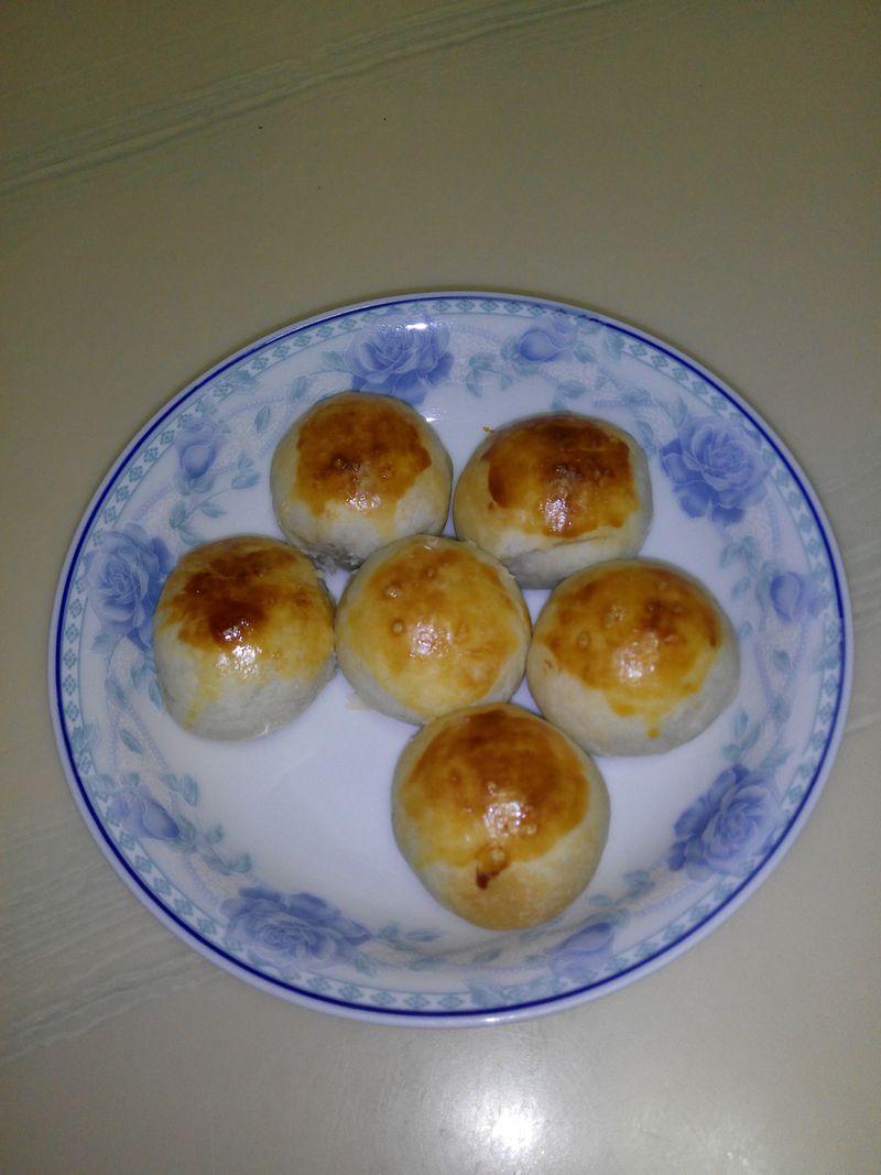 小烤箱~蛋黃酥