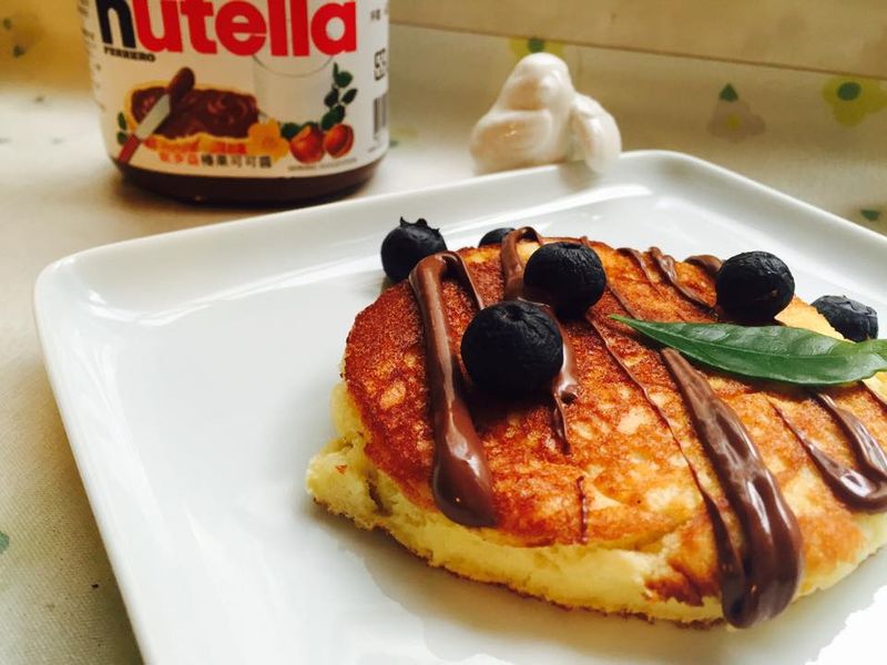 偽舒芙蕾鬆餅【Nutella好滋味早餐】