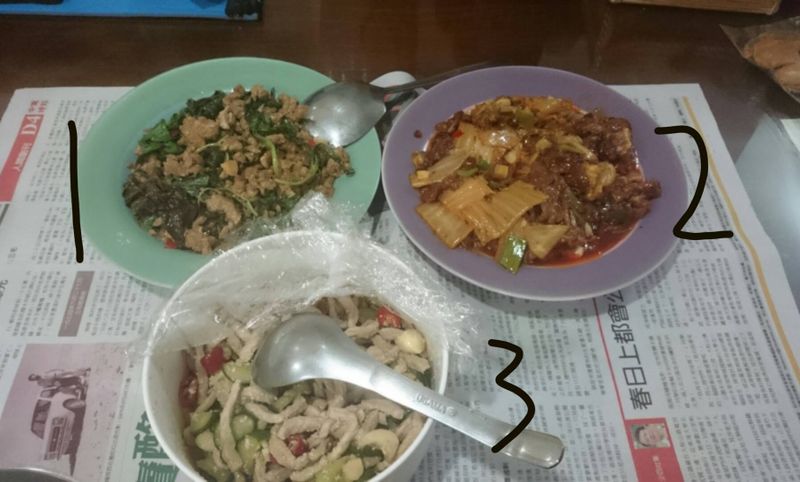 滿滿的肉料理