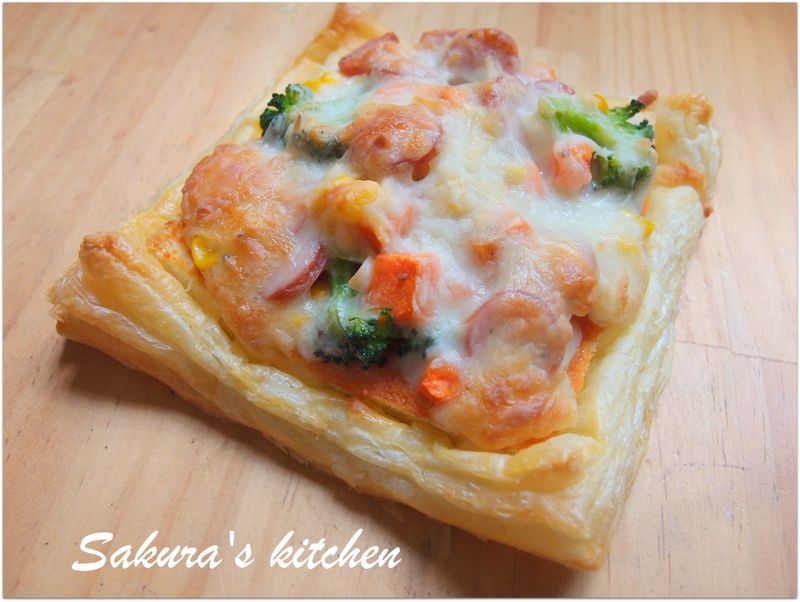 ♥我的手作料理♥ 起酥比薩