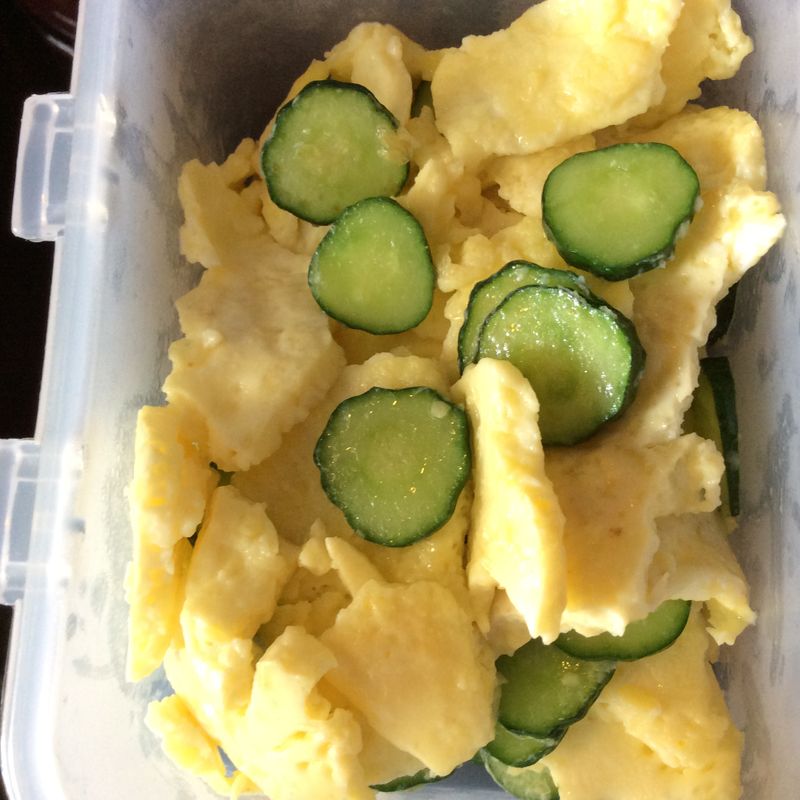 小黃瓜炒雞蛋