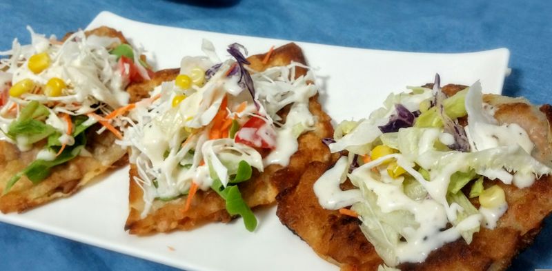 方塊蝦餅捲鮮蔬【小七夏日輕食尚】