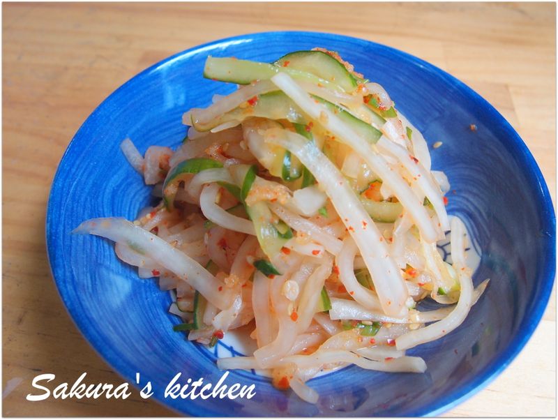 ♥我的手作料理♥ 涼拌辣味蘿蔔