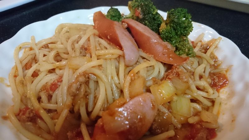 料理盒~蕃茄肉醬義大利麵